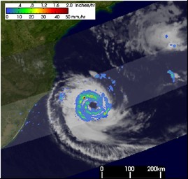 TRMM Image - Hurricane Catarina 3/27/04